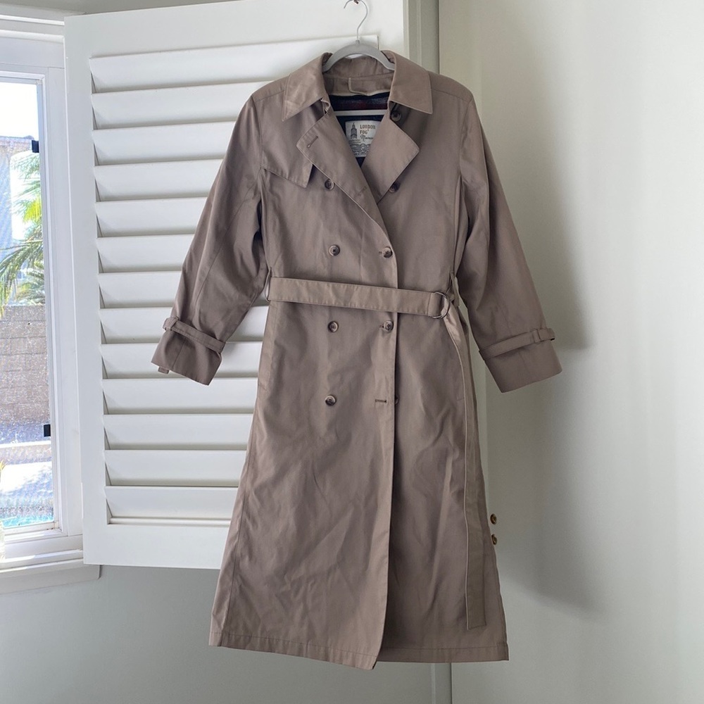 London Fog Women’s Double Breasted Trench Coat